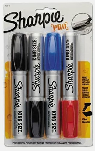4 לורדים פרמנטיים עבים  SHARPIE KING SIZE 