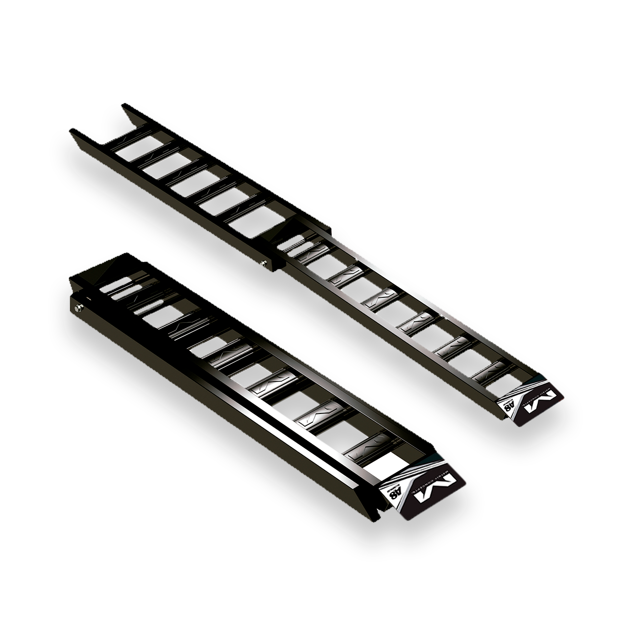 רלס העמסה מחוזק ומתקפל מטריקס שחור - MATRIX A8 ALUMINUM RAMP 