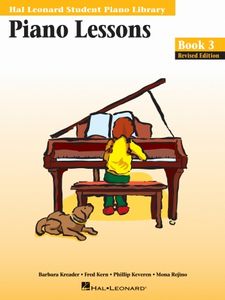 ספר תווים Piano Lessons – Book 3