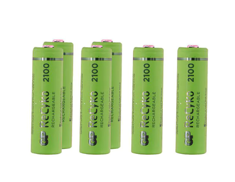 סוללות נטענות ReCyko C4+2 2100 AA MINH GP