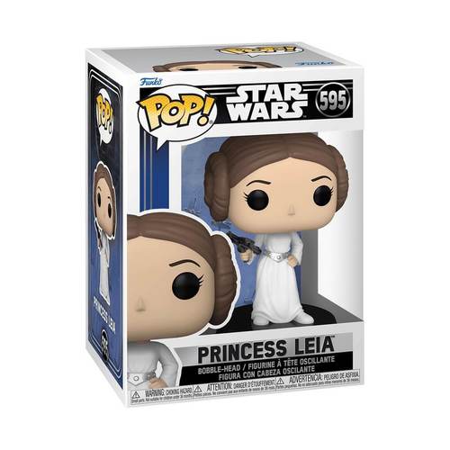 בובת פופ מלחמת הכוכבים: הנסיכה ליה - #595 Funko POP! Star Wars: Princess Leia