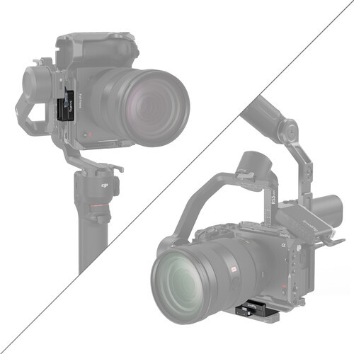 SmallRig Arca-Swiss Mounting Baseplate 4195 for DJI RS 3 Mini