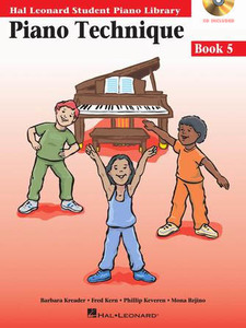 ספר תווים Piano Technique – Book 5 + CD