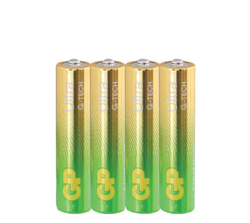 מארז 12 סוללות AAA אולטרה אלקליין GP ULTRA alkaline מלאי מיידי