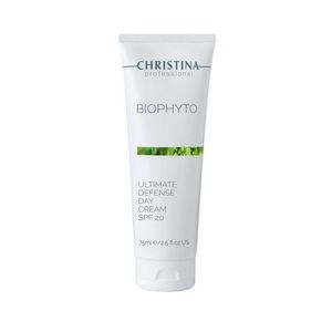 קרם יום אולטימייט דפנס דיי קרם BIO PHYTO SPF20 כריסטינה 75 מ״ל 