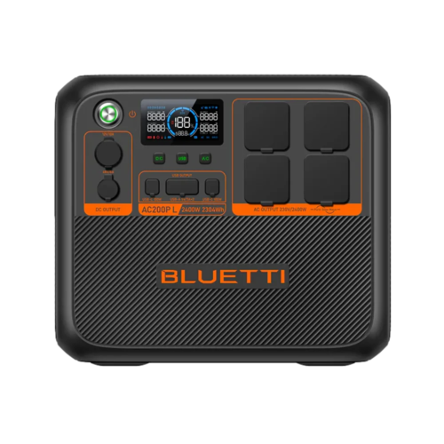 פאנל סולארי 200W מתנה!!!! בקניית תחנת כוח ניידת BLUETTI AC200PL 2304WH