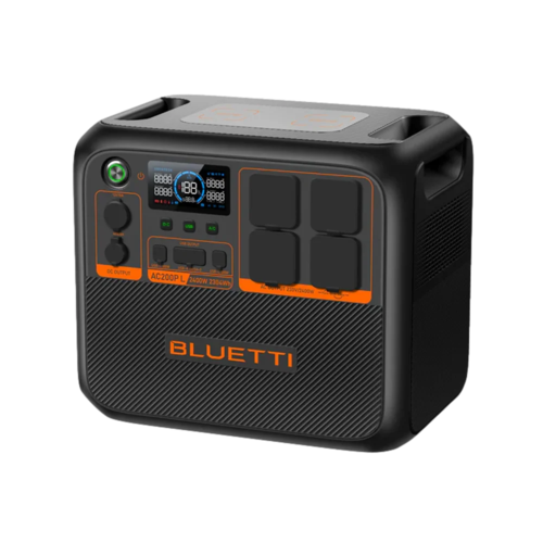 פאנל סולארי 200W מתנה!!!! בקניית תחנת כוח ניידת BLUETTI AC200PL 2304WH
