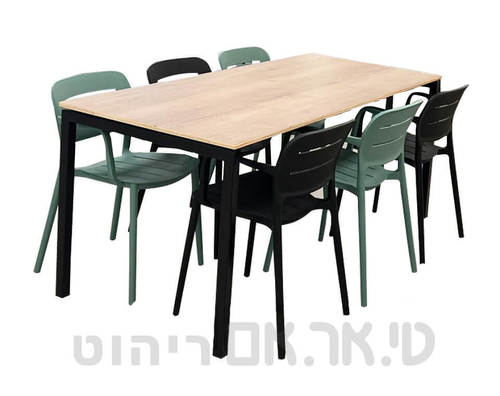 שולחן אוכל מלבני