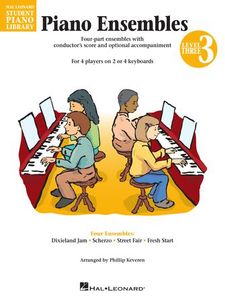 ספר תווים Piano Ensembles – Level 3