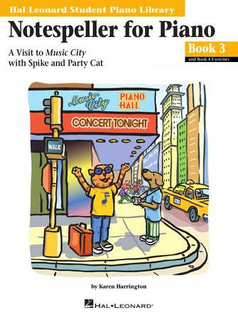 ספר תווים Notespeller for Piano – Book 3
