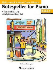 ספר תווים Notespeller for Piano – Book 3