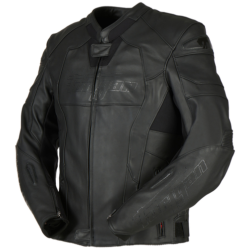 מעיל עור פוריגן שחור - FURYGAN NITROS LEATHER JACKET