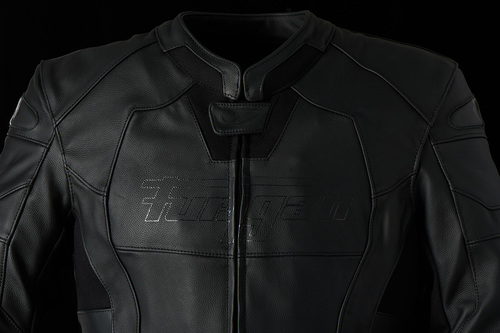מעיל עור פוריגן שחור - FURYGAN NITROS LEATHER JACKET