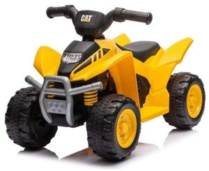 בימבה טרקטורון CAT ממונעת 6V לפעוטות עם אפקטים קוליים