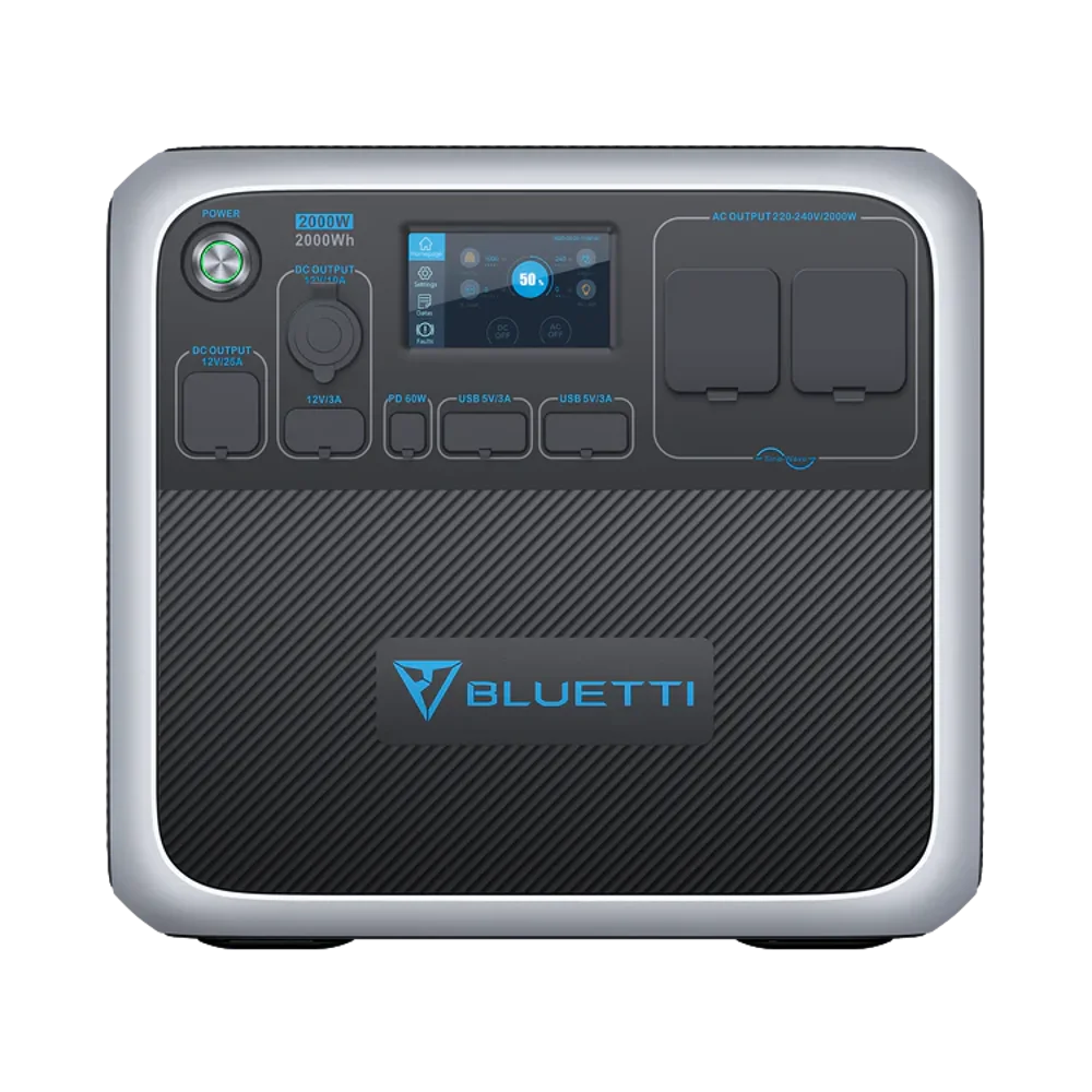 פאנל סולארי 200W מתנה!!!! תחנת כח ניידת BLUETTI AC200P 2000WH