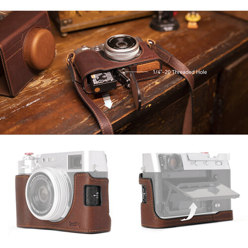 SmallRig 4558 Leather Half Case Kit for FUJIFILM X100VI