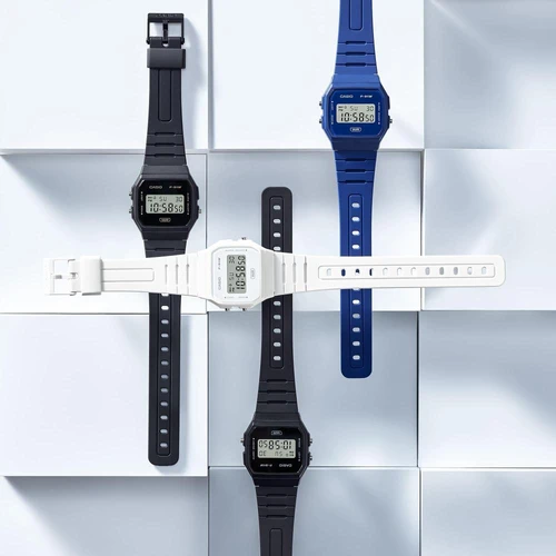 CASIO F-91WB-2A1 וינטג צבעים חדשים
