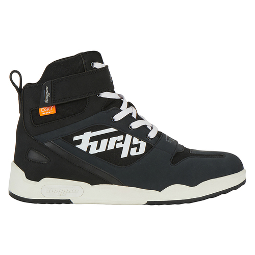 נעלי רכיבה חסינות מים פוריגן שחור -  FURYGAN GET DOWN D3O SHOES
