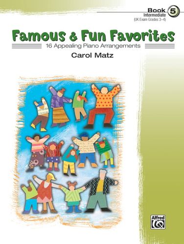ספר תווים Famous & Fun Favorites, Book 5