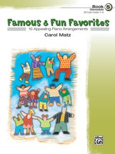 ספר תווים Famous & Fun Favorites, Book 5