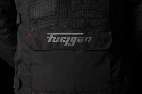 מעיל רב עונתי פוריגן שחור - FURYGAN APALACHES VENTED 2W1