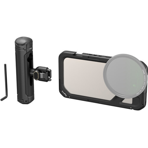 SmallRig  4397B Mobile Video Cage with Dual Handles for iPhone 15 Pro