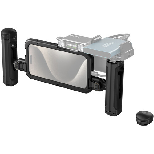 SmallRig  4397B Mobile Video Cage with Dual Handles for iPhone 15 Pro