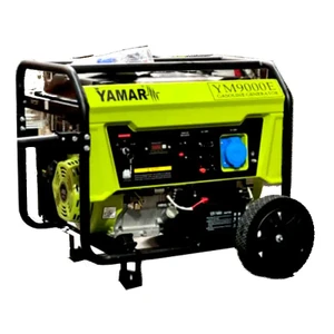 גנרטור בנזין פתוח 9000W עם מנגנון ייצוב מתח (AVR) דגם YM9000E יצרן YAMAR