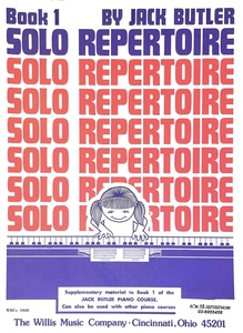 ספר תווים Solo Repertoire for Piano by Jack Butler: Book 1