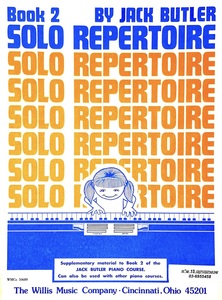 ספר תווים Solo Repertoire for Piano by Jack Butler: Book 2