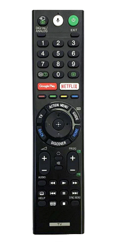 שלט תואם אוניברסלי לטלוויזיה חכמה סוני SONY SMART TV RMT-TX310E