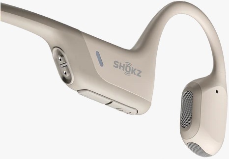 אוזניות עצם אלחוטיות Shokz OpenRun Pro - צבע בז'