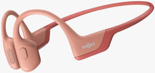 אוזניות עצם אלחוטיות Shokz OpenRun Pro - צבע ורוד