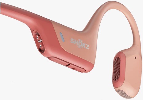 אוזניות עצם אלחוטיות Shokz OpenRun Pro - צבע ורוד