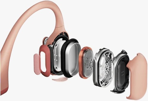 אוזניות עצם אלחוטיות Shokz OpenRun Pro - צבע ורוד