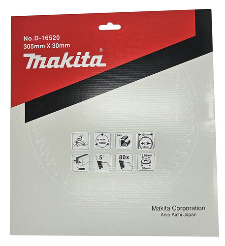 להב TCT למסור פנדל 305X80 אלומיניום MAKITA