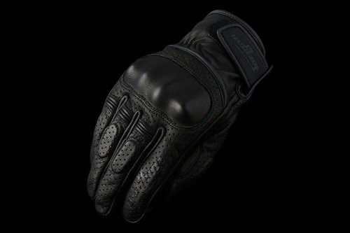 כפפות קיץ מעור פוריגן שחור - FURYGAN LR JET VENTED GLOVES