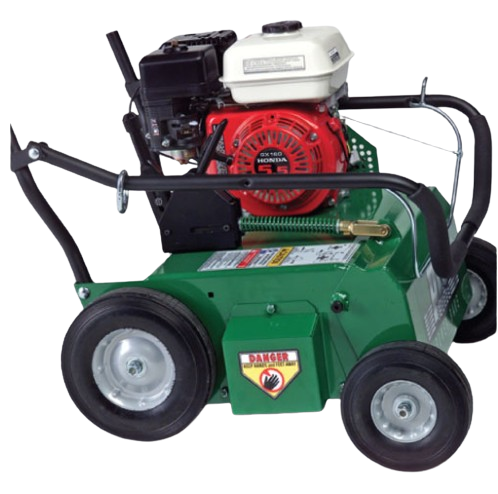 מדללת דשא - מוטורית billygoat PR550, מדללת דשא, מדללת דשא חשמלית, מדללת דשא ידנית, השכרת מדללת דשא