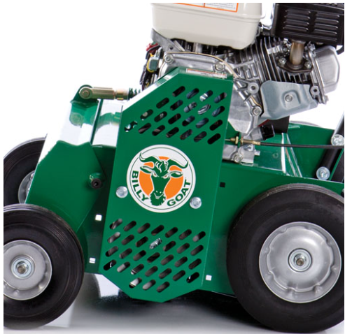 מדללת דשא - מוטורית billygoat PR550, מדללת דשא, מדללת דשא חשמלית, מדללת דשא ידנית, השכרת מדללת דשא
