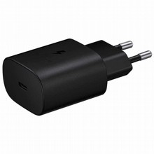 מטען חשמל Samsung TYPE C 25W שחור גלקסי 10 מקורי סאני