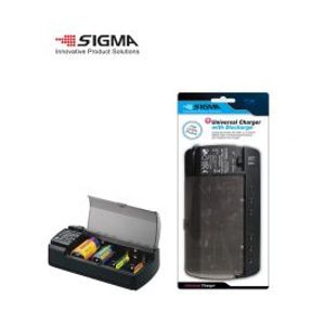 מטען אוניברסלי לסוללות נטענות SIGMA