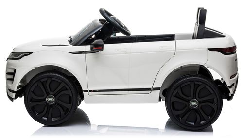 מכונית ממונעת 12V לילדים בדמות ריינג' רובר Range Rover Evoque עם שלט רחוק, אורות ומושב כפול - ורוד