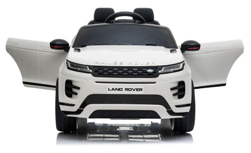מכונית ממונעת 12V לילדים בדמות ריינג' רובר Range Rover Evoque עם שלט רחוק, אורות ומושב כפול - ורוד