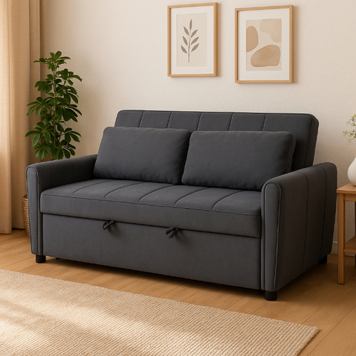 ספה נפתחת למיטה זוגית דגם הדס