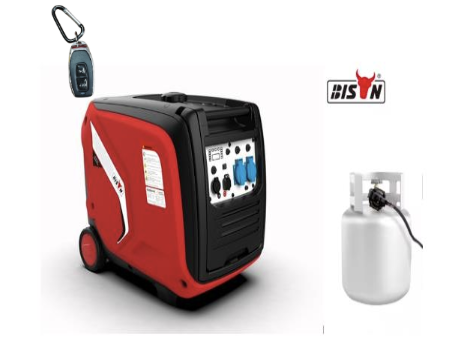 גנרטור אינוורטר מושתק 3500W משולב דלק/גז