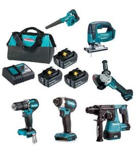 סט ליתיום DLX6124TX2 18V מתוצרת Makita 