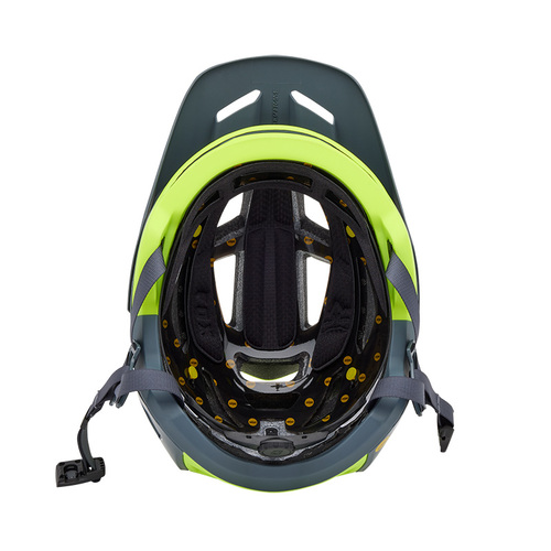 קסדת אול מאונטין לאופניים פוקס צהוב - FOX SPEED FRAME PRO MIPS KLIF V24