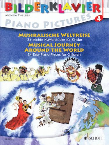 ספר תווים Musical Journey Around the World 34 Easy Piano Pieces for Children