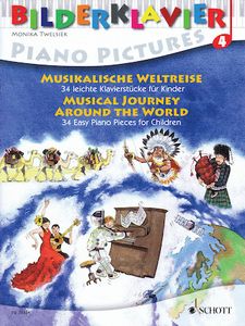 ספר תווים Musical Journey Around the World 34 Easy Piano Pieces for Children