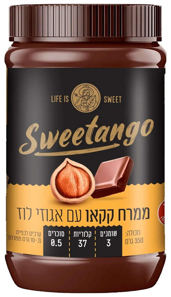 ממרח שוקולד עם אגוזי לוז – יחידה (350 גרם)